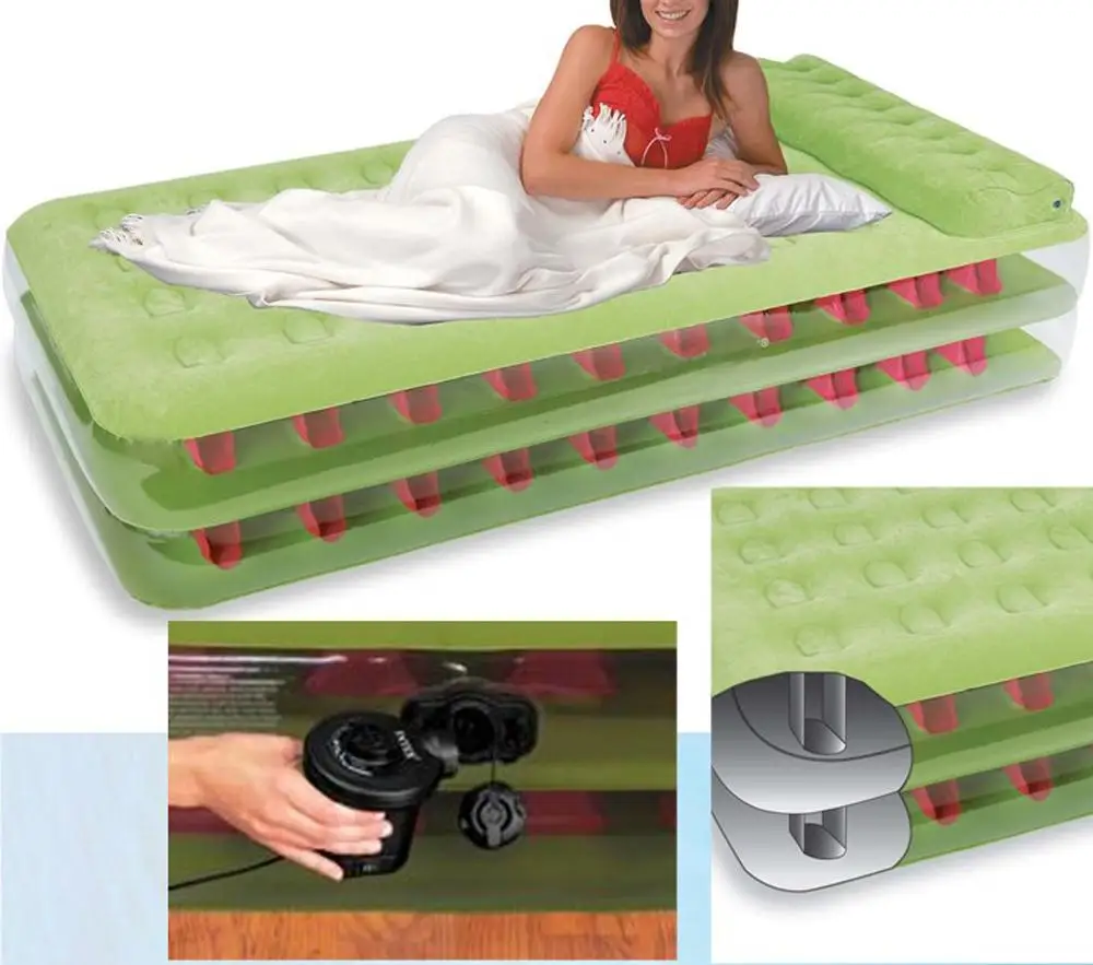 FJS!New AC Electric Air Pump Inflate Deflate for Bed Compression Bag Mattress US | Автомобили и мотоциклы