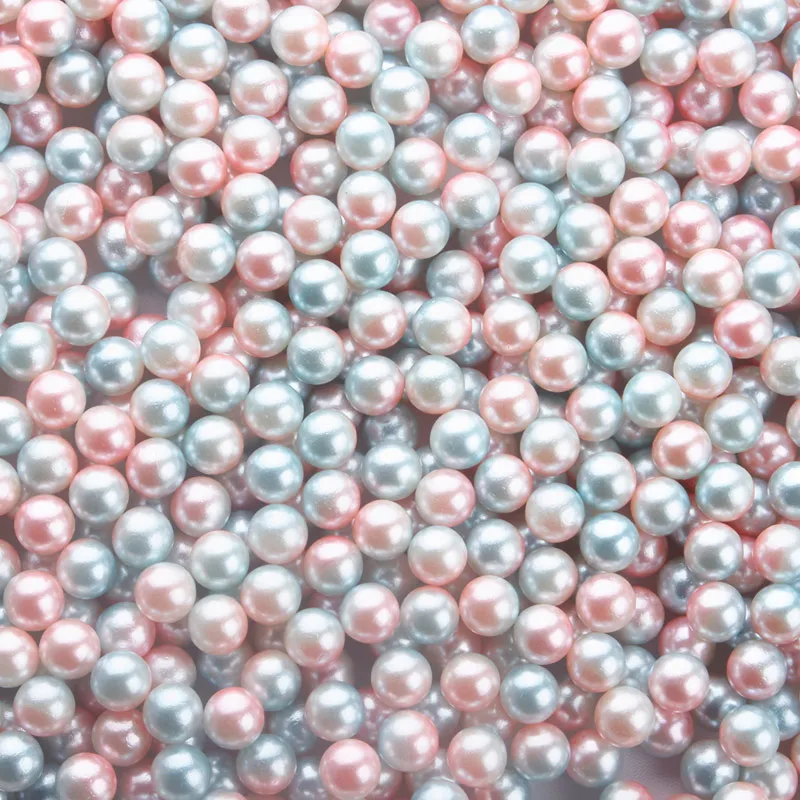 Pink Blue 7 цветов, Новая прозрачная коробочка для жемчуга, коробка для хранения косметики, кисти для макияжа, органайзер, губная помада, держатель, косметические инструменты, органайзер, чехол - Цвет: Pink Blue
