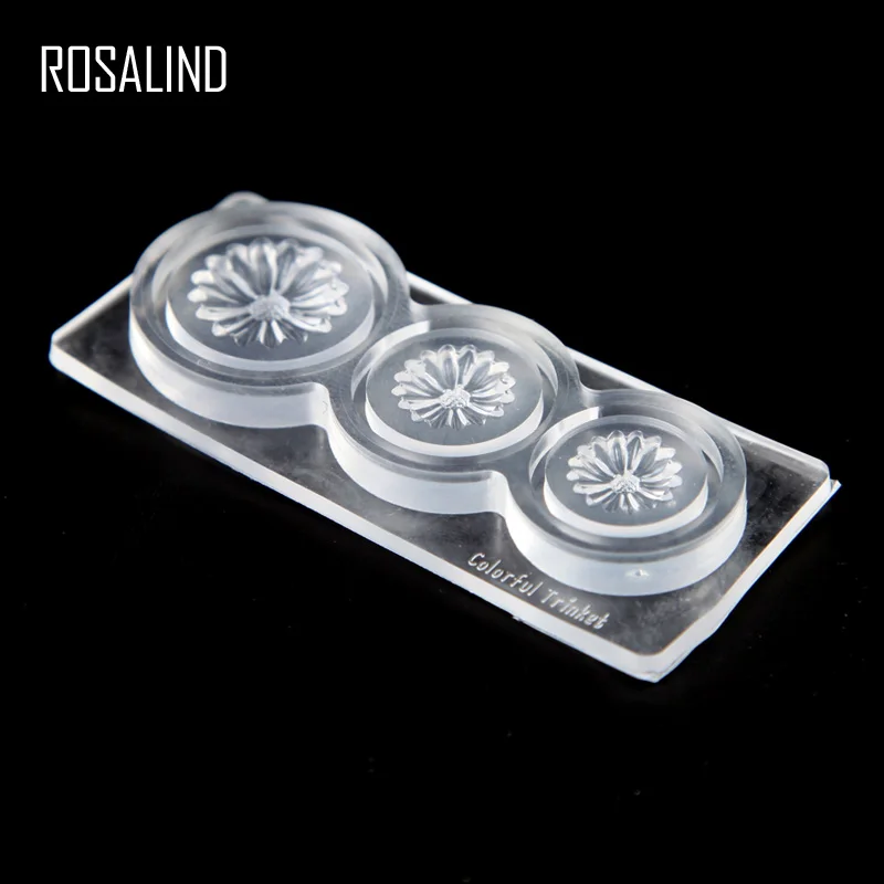 ROSALIND 1 сумка для дизайна ногтей силиконовая форма 10 видов конструкций прочная 3D