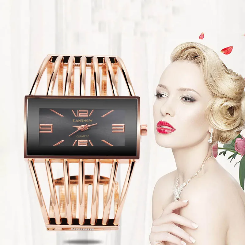 Женские часы роскошные модные с браслетом из розового золота ЖЕНСКИЕ НАРЯДНЫЕ