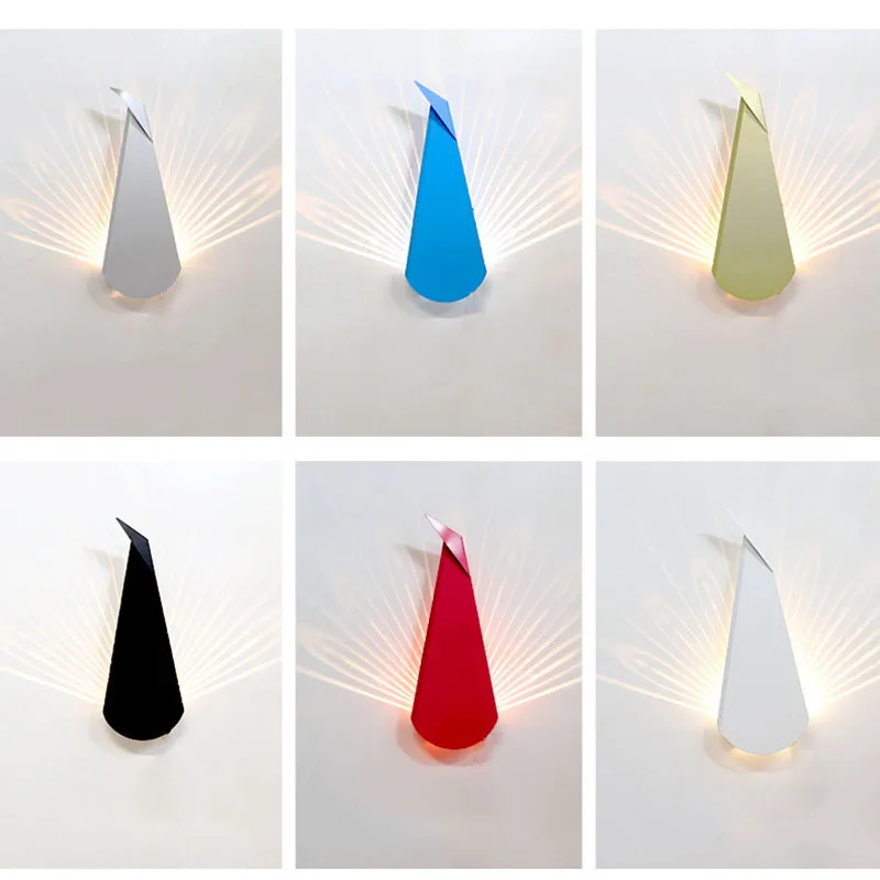 

Светодиодный декоративный настенный светильник, современное кованое железо, креативная личность, для ресторана, спальни, машины, настенный...