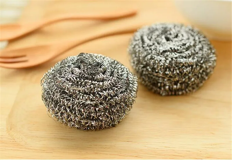 1 шт. Кухня Проволока из нержавеющей стали мяч Очиститель стойкие Красители