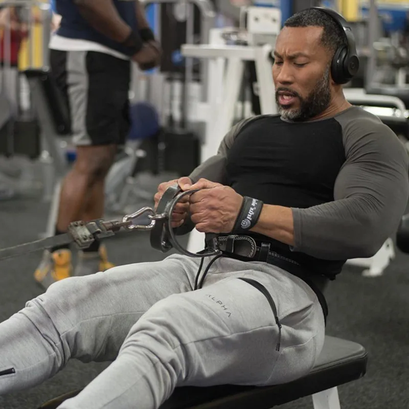 Спортивные штаны для бега спортивные мужчин хлопковые повседневные фитнеса