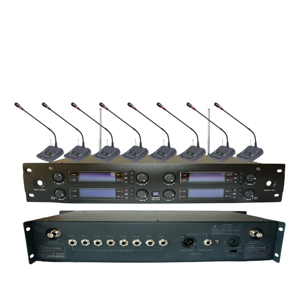 U-8008-OK-978 горячая Распродажа поставка с завода 8-канальная Беспроводная