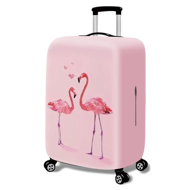C-Luggage cover HMUNII, толстый дорожный защитный чехол на чемодан для багажника, чехол для 1"-32", Чехол для костюма, совершенно эластичный - Цвет: C-Luggage cover