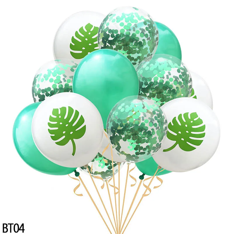 1-15 шт. Фламинго вечерние поставки конфетти из фольги воздушных шаров латекса