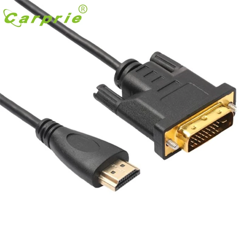 CARPRIE 1 м HDMI к DVI Мужской кабель взаимная D мужчин конвертер для HDTV HD Mar13 MotherLander|dvi
