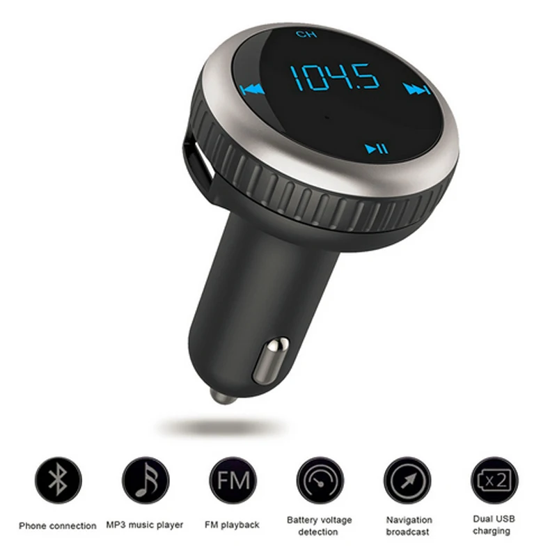 FM-трансмиттер IDEAUDIOCar с MP3-плеером Bluetooth 2 USB-порта | Автомобили и мотоциклы