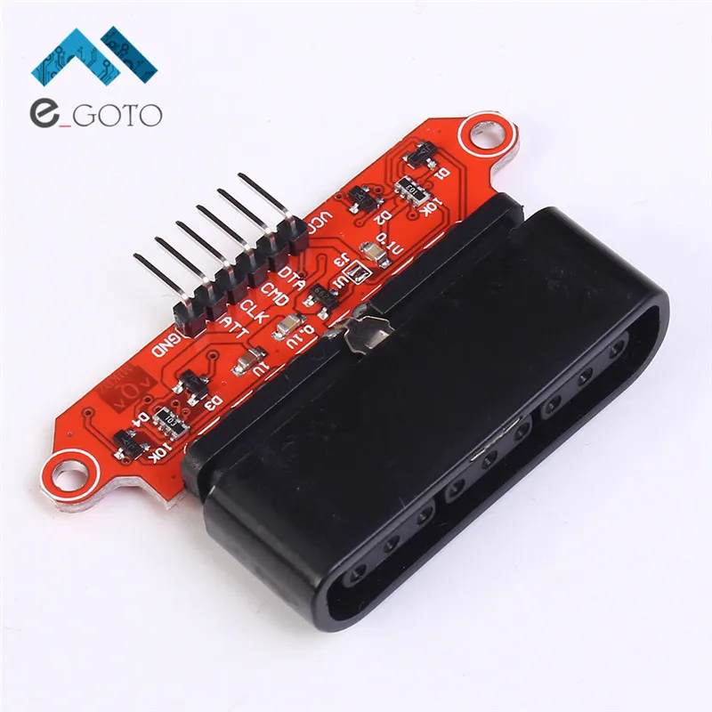 PS2 PS3 Плата Адаптера Беспроводной Адаптер Ручка Джойстика Pinboaord Двунаправленный