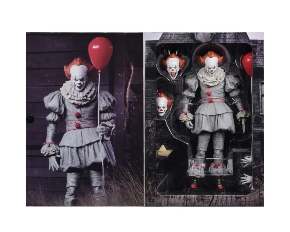 Экшн-фигурка из фильма ужас NECA Joker с воздушными шарами Pennywise модель игрушки для
