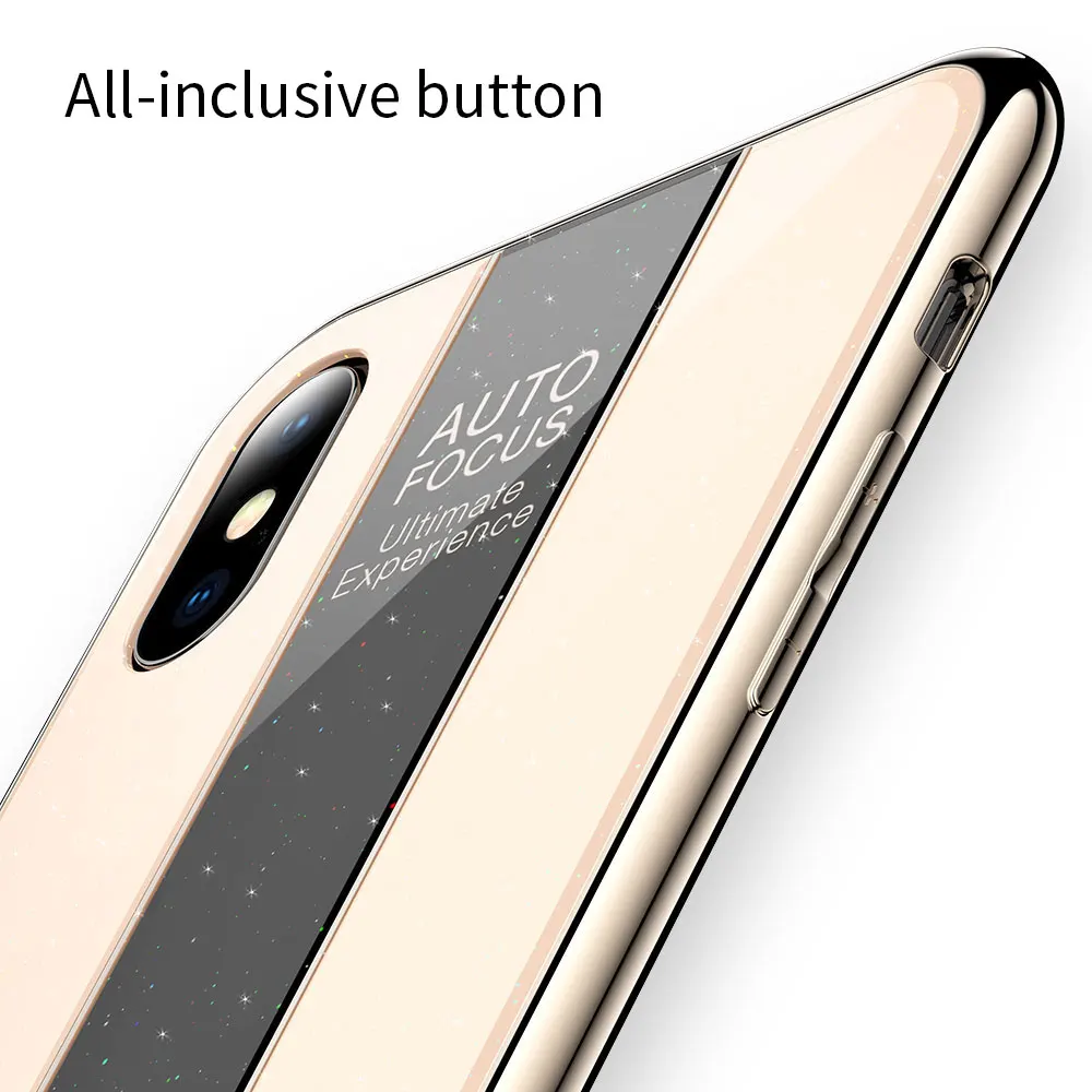 KISSCASE чехол из закаленного стекла для телефона iPhone 7 Plus 8 X XR XS MAX спортивные