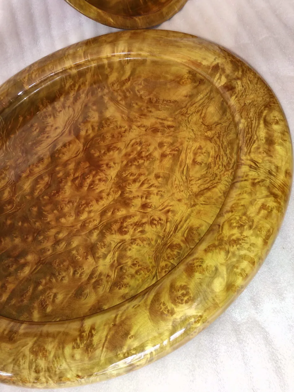 59x7 см высшее качество бирманский Золотой камфорный горшок для щеток с полным