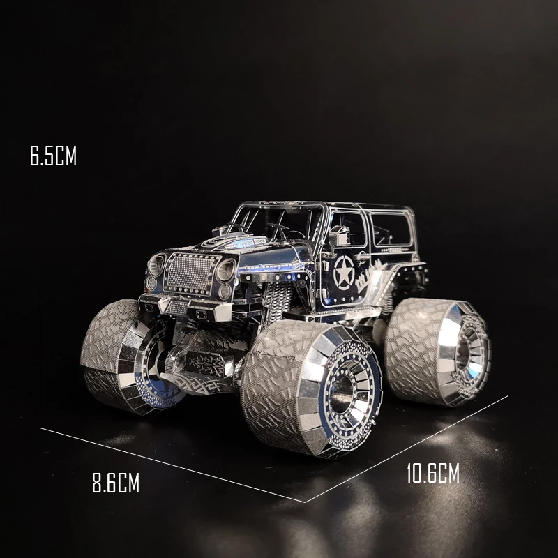 3d пазл Wrangler сборные игрушки для автомобиля металлическая модель HK NANYUAN украшение