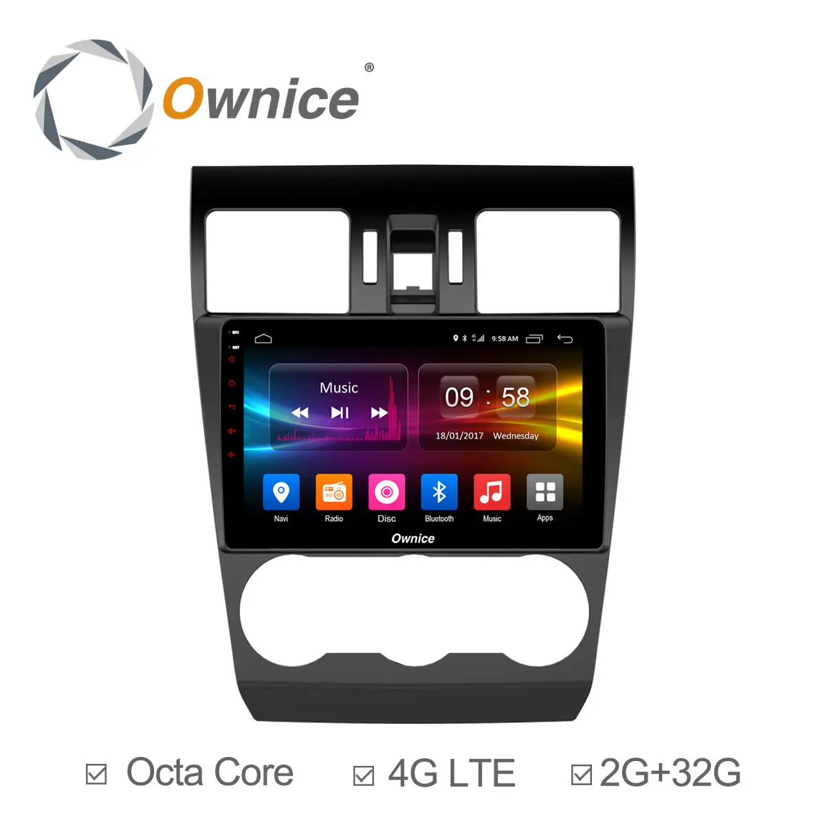 Ownice K1 K2 Android 8 1 Octa Core Автомобильная dvd навигационная система зарядное устройство
