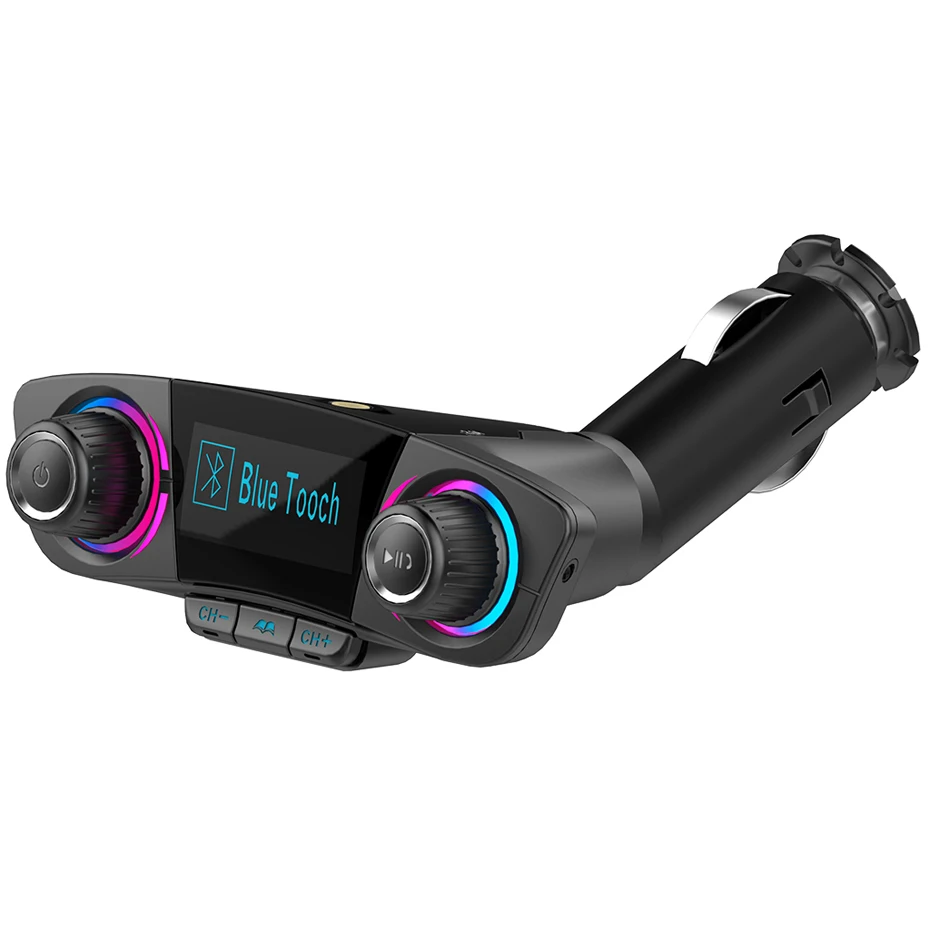 Автомобильное зарядное устройство Visture BT06 FM трансмиттер Aux модулятор Bluetooth MP3