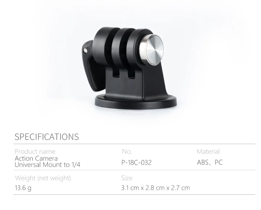 PGYTECH DJI Osmo Карманный L кронштейн+ 1/4 винт адаптер+ Универсальный 3 предмета костюм адаптер держатель Осмо карманные аксессуары