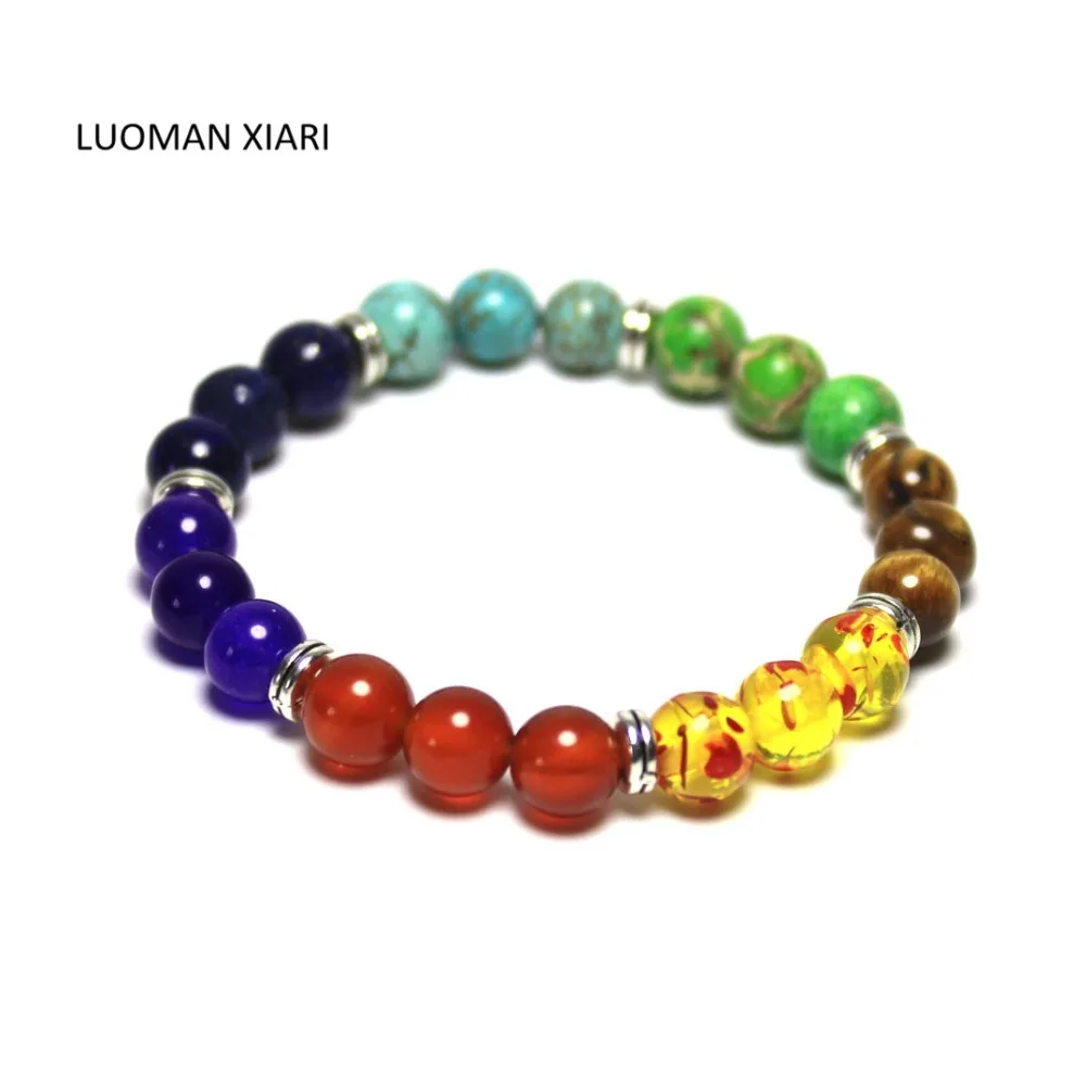 1 шт. оптовая продажа 7 разных видов дизайна камень AAA + натуральный смешанный цвет