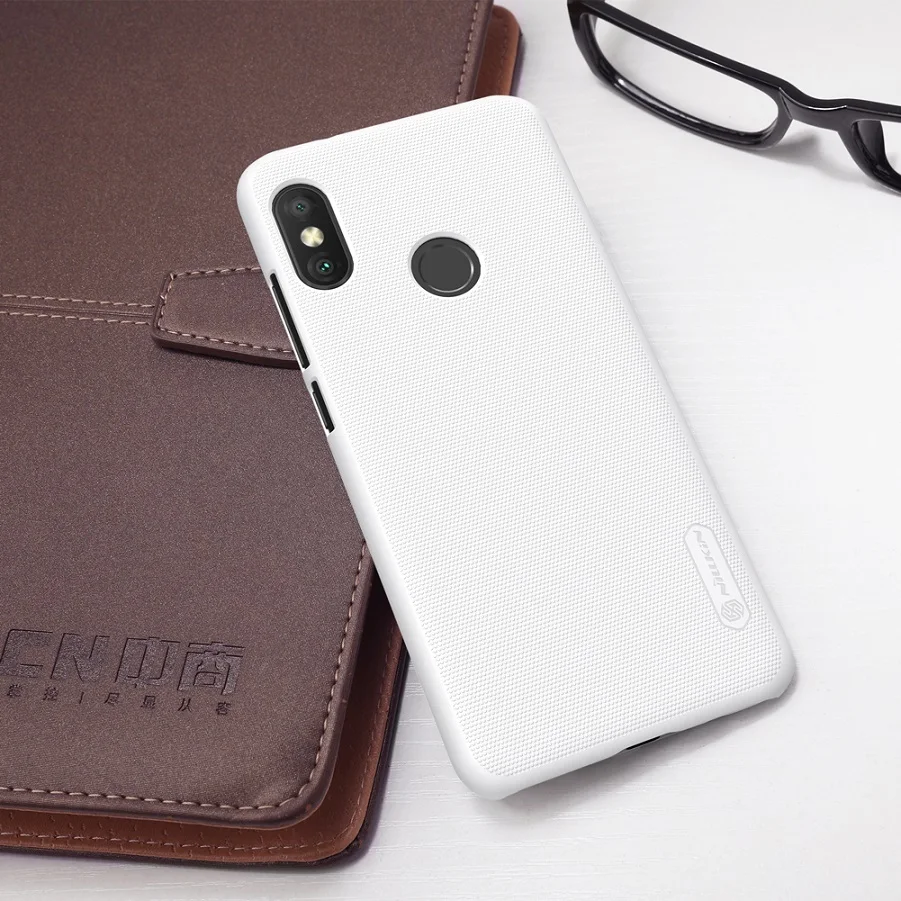Redmi 6 pro чехол Nillkin 5 84 ''матовая жесткая задняя крышка из ПК с подарочным