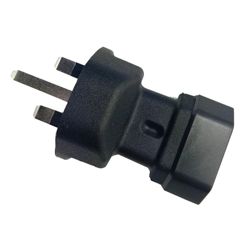1 шт. штепсельные вилки для ЕС в Великобританию конвертера питания 2 контактный