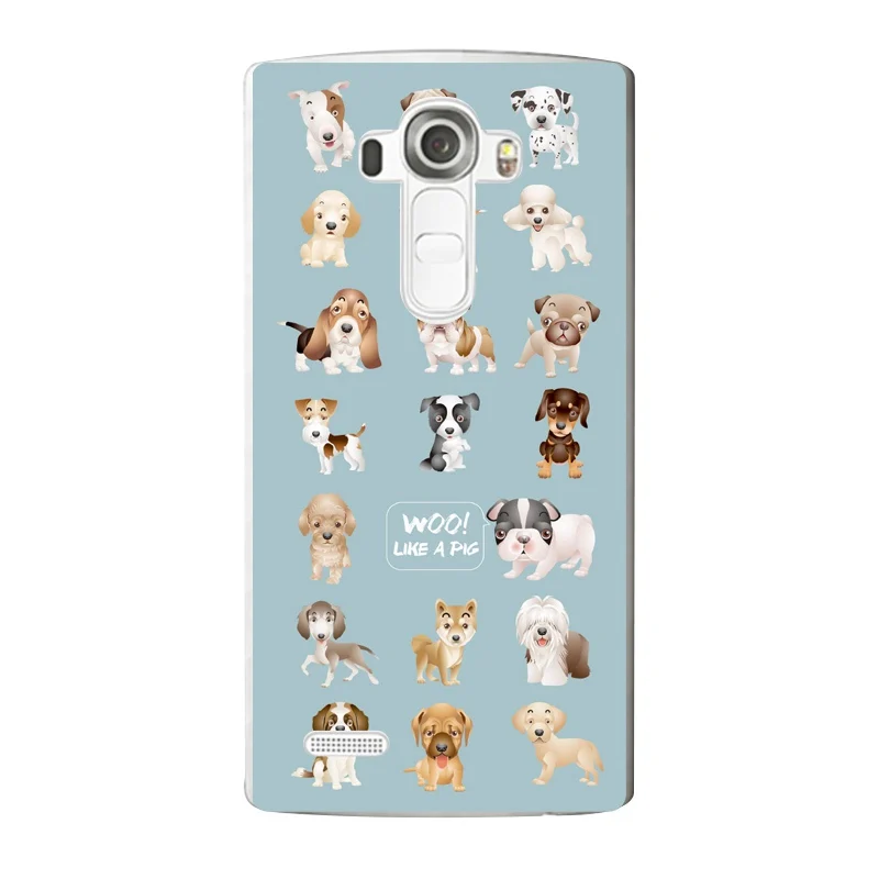 Мягкий прозрачный чехол из ТПУ с принтом для LG G3 G4 G5 V10 K3 K4 K5 K8 K10 2017 Бесплатная