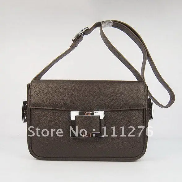 Free shipping fashion women leather bag Messenger mini purse small handbags outerwear leisure travel Deep brown | Багаж и сумки