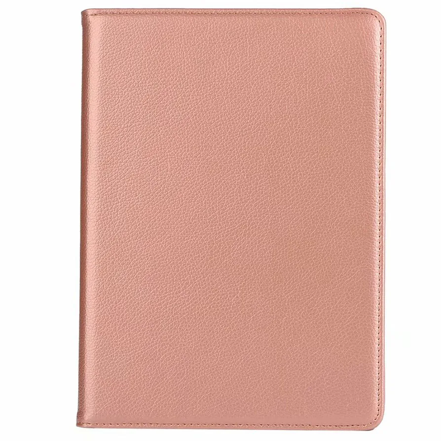 Rose Gold 360 градусов вращающийся кожаный Smart Cover чехол для Apple iPad 9,7 A1822 A1823 A1893 A1954 5th 6th 5 6 поколения Funda - Цвет: Rose Gold