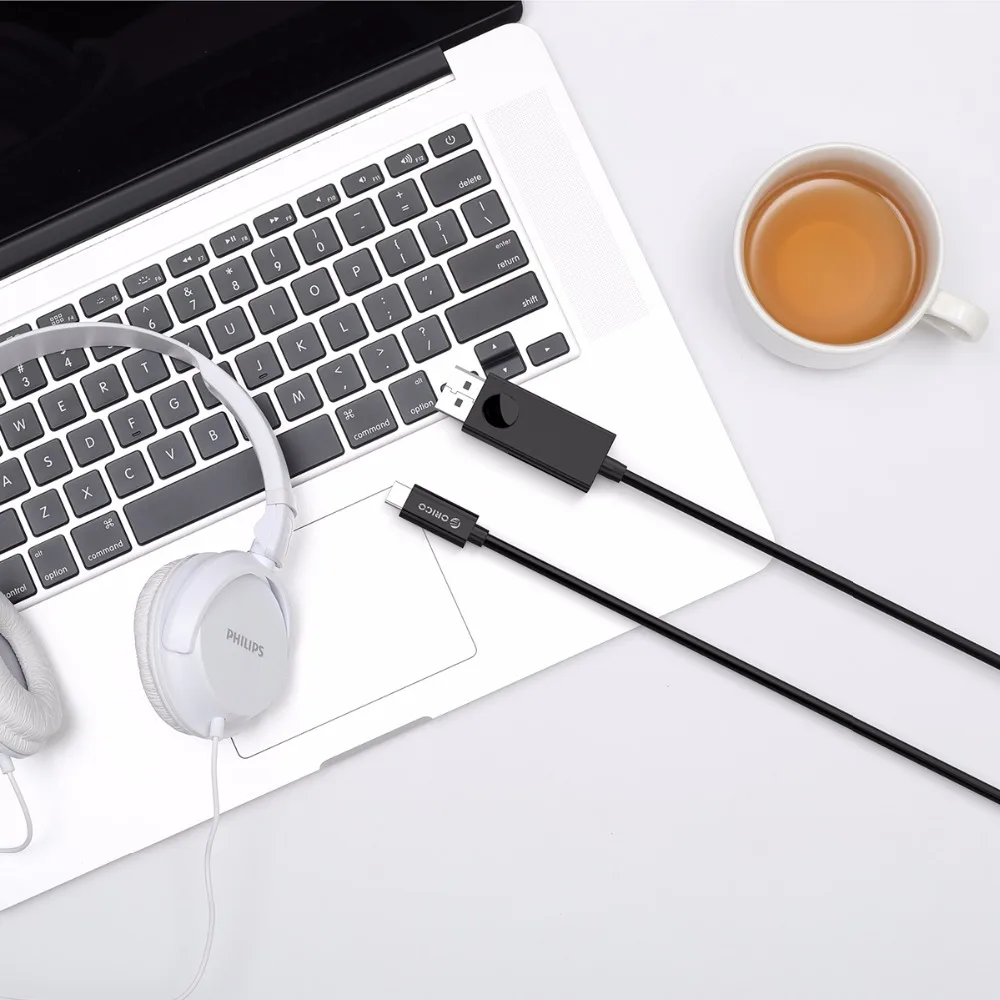 Кабель ORICO USB C к DisplayPort 4K 60Hz DP кабель 3 1 Type для ПК ноутбука MacBook 2017 Galaxy S9 Huawei P20 10| |