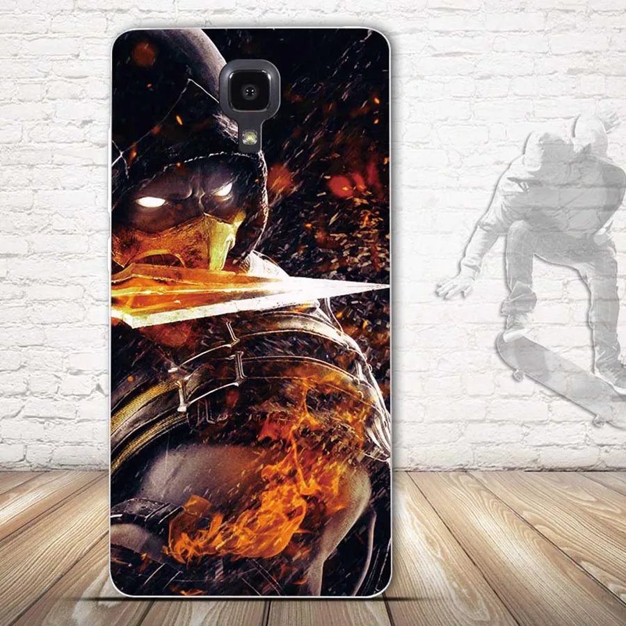 Чехол с принтом для Xiaomi Mi4 MI 4 чехол из ТПУ силиконовая задняя крышка Mi мягкий Xiomi mi4