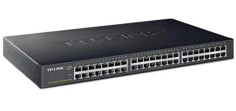 Подключи и работай 48 портов гигабитный 1000 мбит/с настольный переключатель без