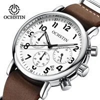 ochstin men%e2%80%99s classic pilot slim watches clock top luxury brand business wristwatch quartz unique chronograph relogio masculino