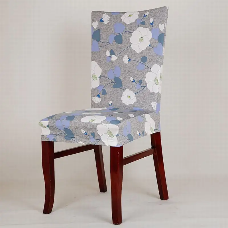 1 шт. универсальный размер эластичный плиссированный цветочный принт реактивное