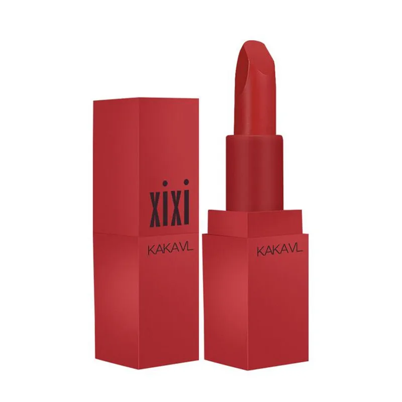 1 PC Long-lasting Silky Temptation Lipstick Matte Nutritious Beauty Lips Makeup Waterproof Lip Gloss Pigment Charms |