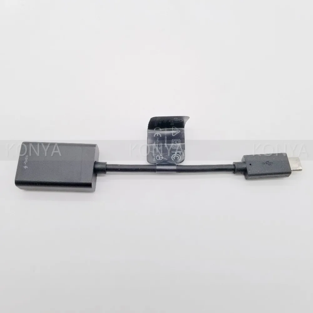 Новый подлинный для hp USB 3 0 адаптер питания type c к 814618 001 813336 001|Компьютерные кабели