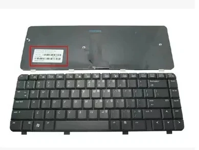

US Laptop keyboard for HP COMPAQ CQ40 CQ45 black