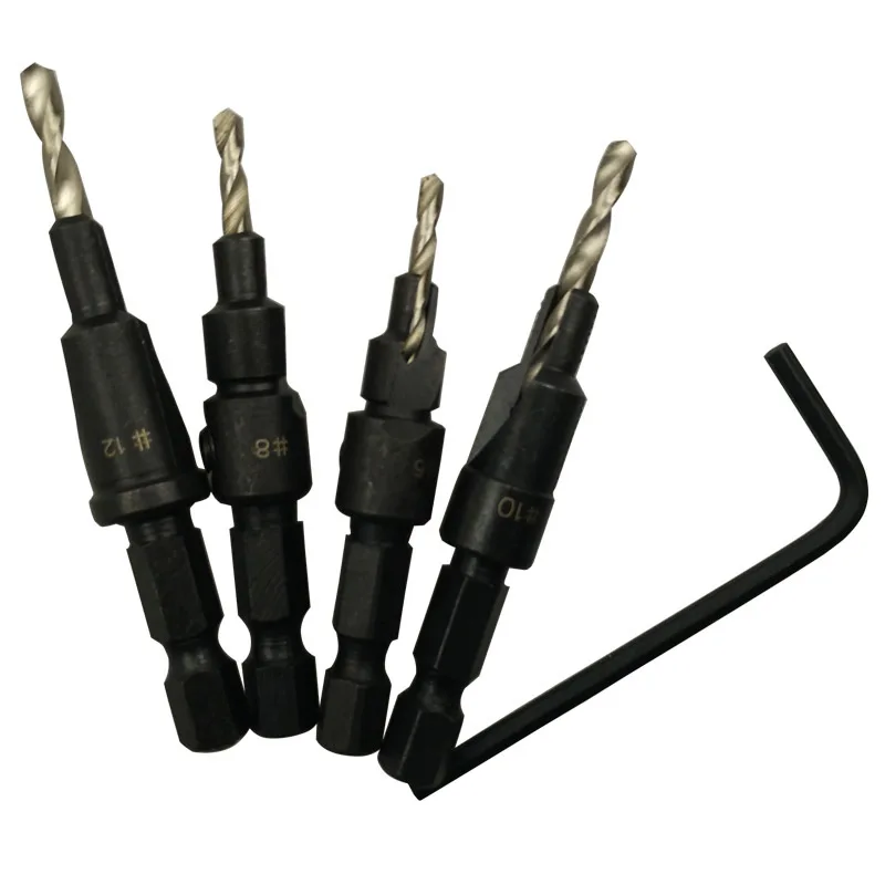 Hexagon Screws Hardware Tools Countersinking Drills Countersink Hole Drilling Reaming | Дом и сад
