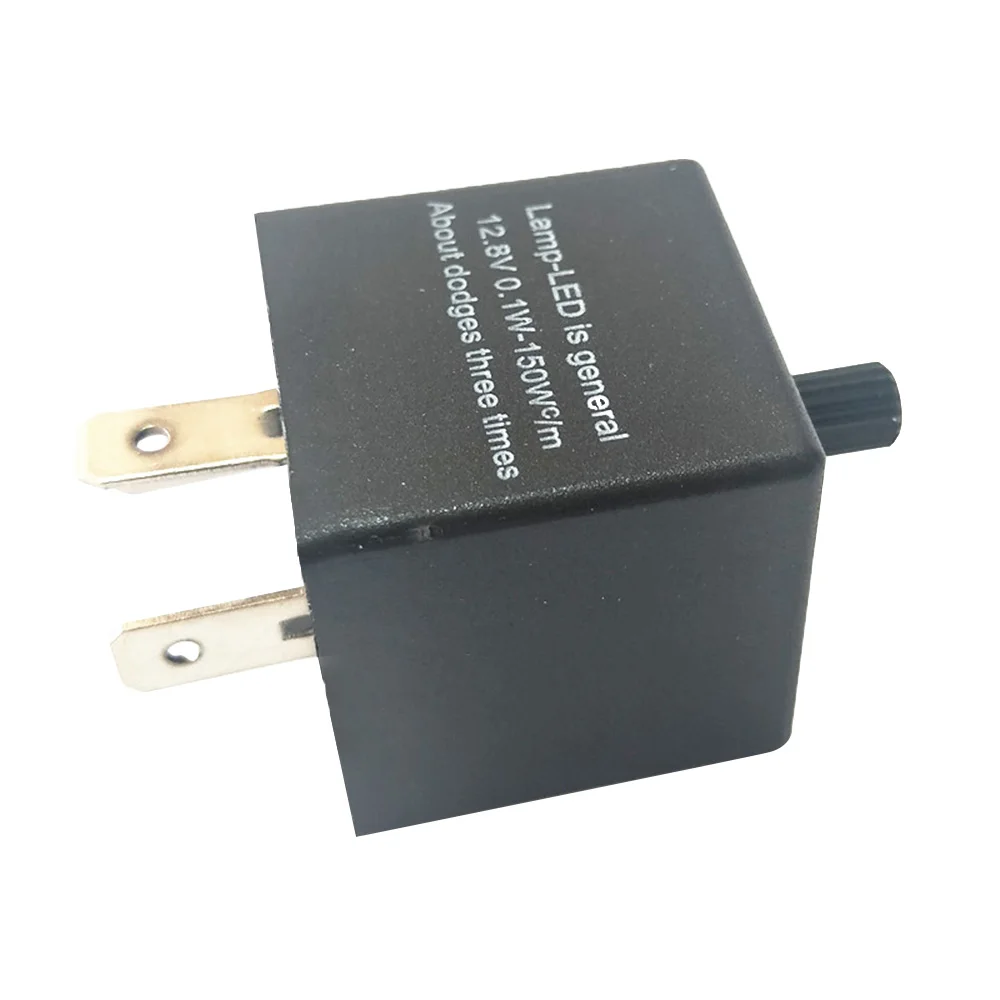 Автомобильный проблесковый маячок реле 3-контактный регулируемый светодиодный