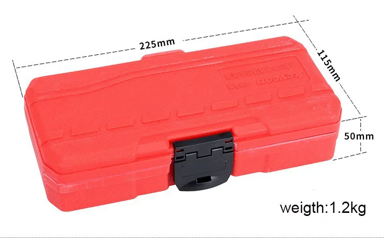 1/2 дюймов ударный сплайн Набор бит M5-M18 пневматический электрический ключ разъем Cr-Mo 78 мм длина размер M5 M6 M8 M10 M12 M14 M16
