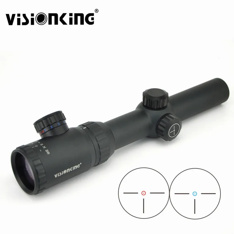 Оптический винтовочный прицел Visionking 1 25 5x26 с тремя штырьками для точной