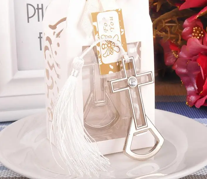 Оптовая Продажа 10X креативная Крестовая открывалка для пива бутылок с подарочной