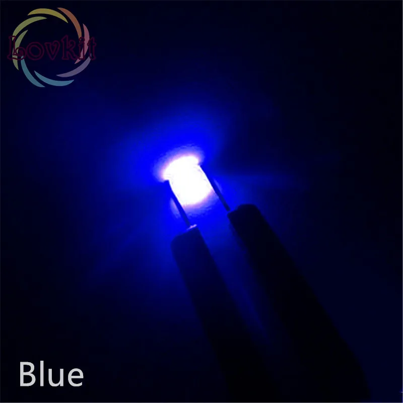10 шт./лот 0805 SMD предварительно спаянный micro litz проводной светодиодный резистор 8-12 в 20 см DIY 9 цветов на выбор DIY - Испускаемый цвет: Blue