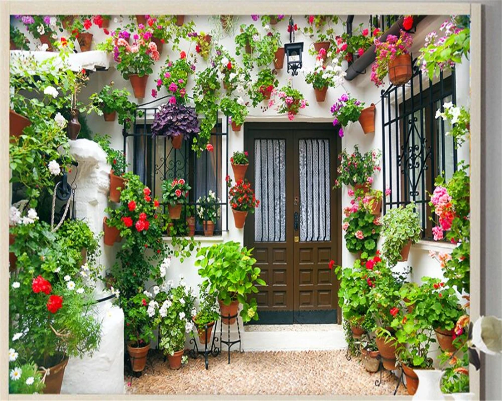 

beibehang High quality fashion aesthetic waterproof wallpaper private small garden bedroom interior wall papel de parede tapety
