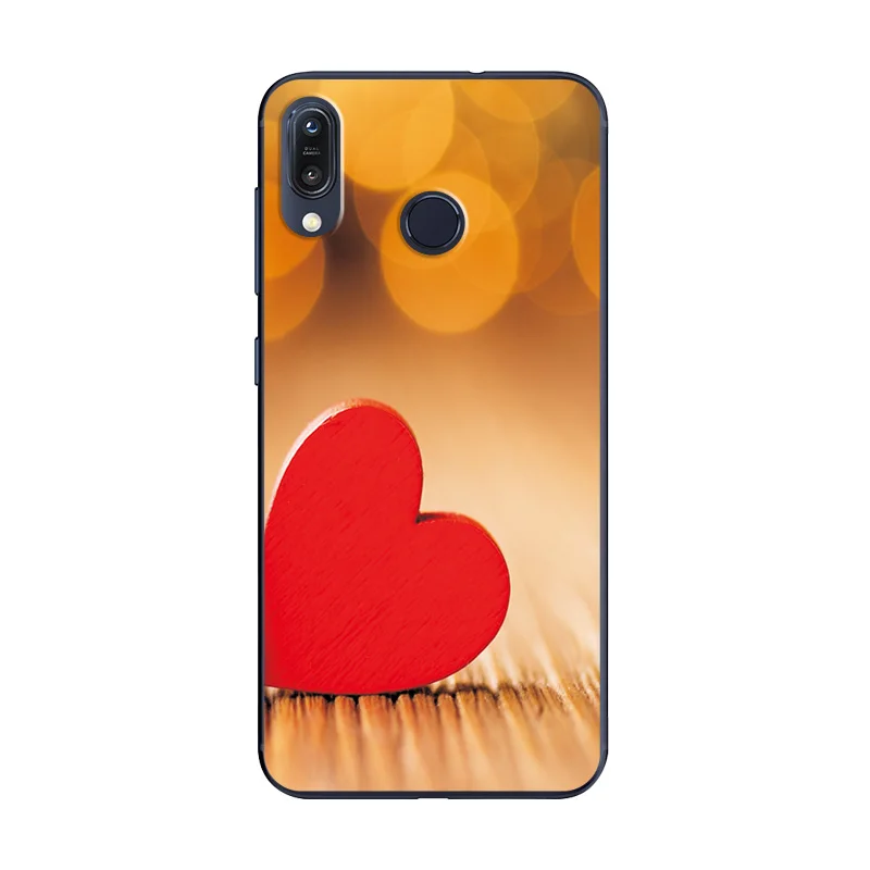 W50 Милый модный чехол для телефона Asus Zenfone ZB555KL, задняя крышка с изображением животных, сердечек для ZenfoneMax M1 ZB 555 KL, чехол-бампер - Цвет: W50