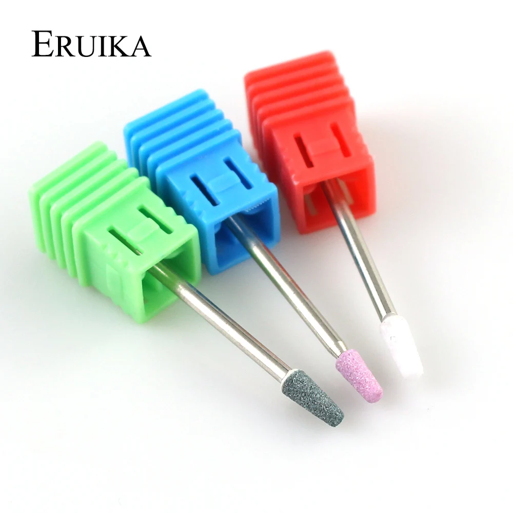 1 шт. керамический камень для ногтей фреза роторной кутикулы заусенцы