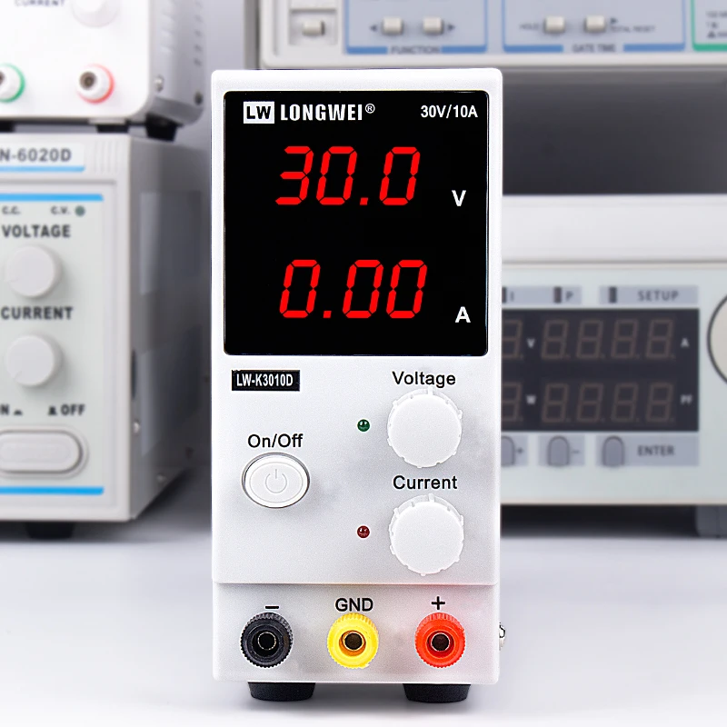 Lw-k3010d лабораторное переключение Регулируемый источник питания лабораторный блок питания 30 в 10a для 110/220 В настольный источник цифровой
