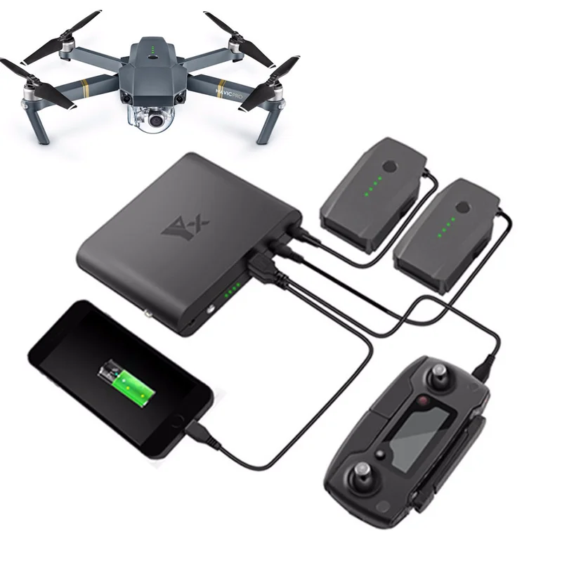 Аксессуары для DJI Mavic Pro внешний аккумулятор зарядное устройство портативный