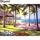 Набор для алмазной вышивки дерево, море, A11623