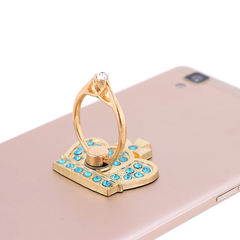 Металлический мобильный телефон с поворотом на 360 градусов Алмазный держатель