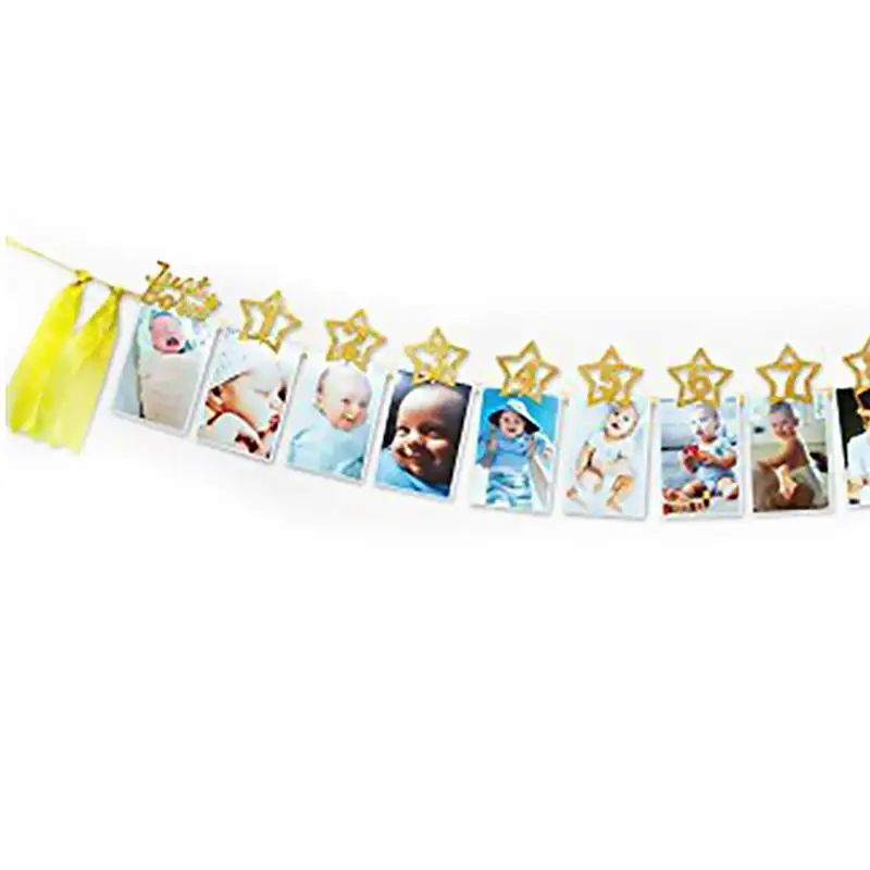 FunPa фото плакат декоративный подвесной баннер для вечерние с фотозажимами