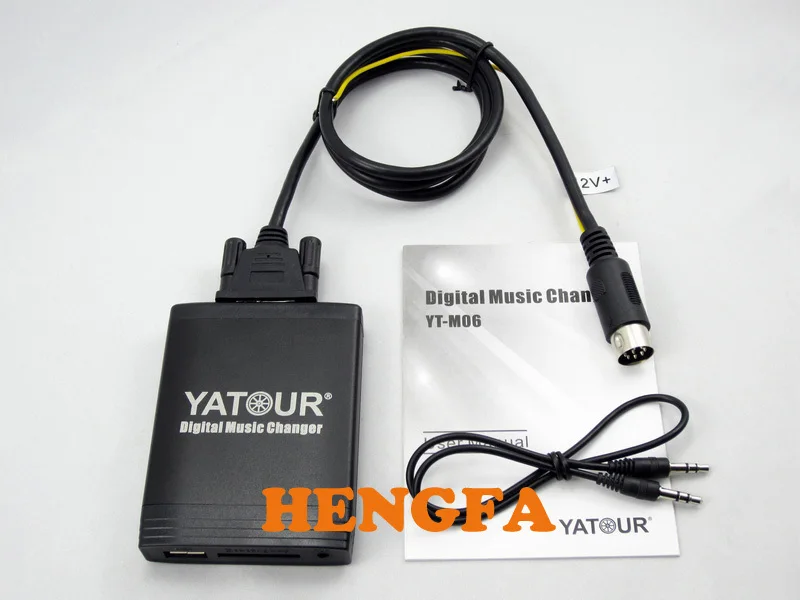 Автомобильный цифровой музыкальный адаптер Yatour USB MP3 AUX для Volvo HU xxx C70 S40 S60 S80 XC70 V70