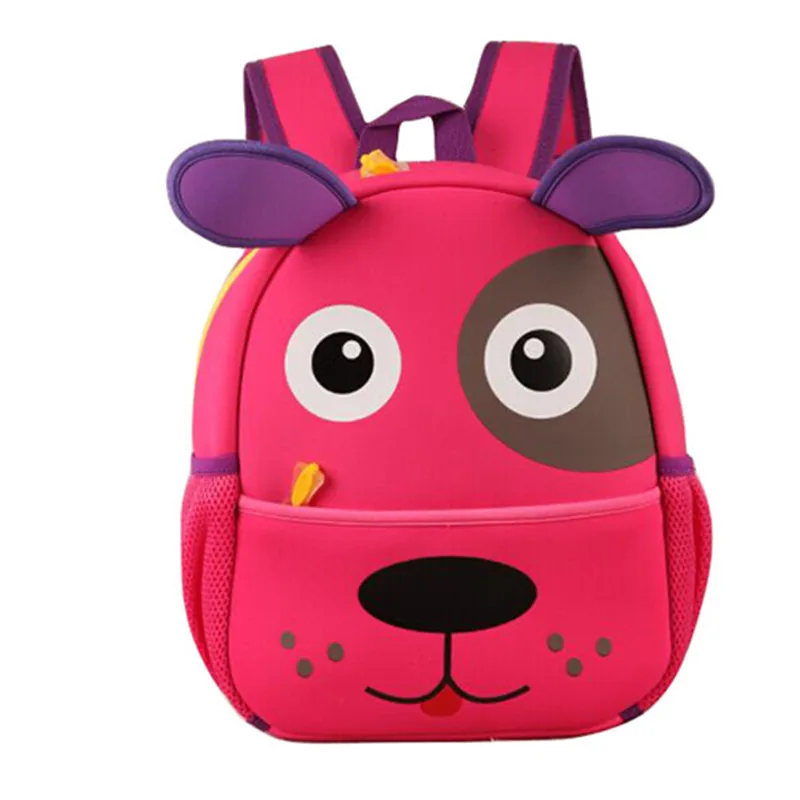 "4 вида цветов Очаровательны Собака Щенок дизайн школьные рюкзаки для детского сада Детская сумка для маленьких девочек и мальчиков распыли..."
